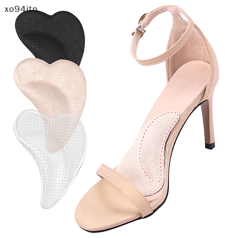 1 Cặp Đệm Lót Giày Cao Gót Chống Trượt Hình Trái Tim