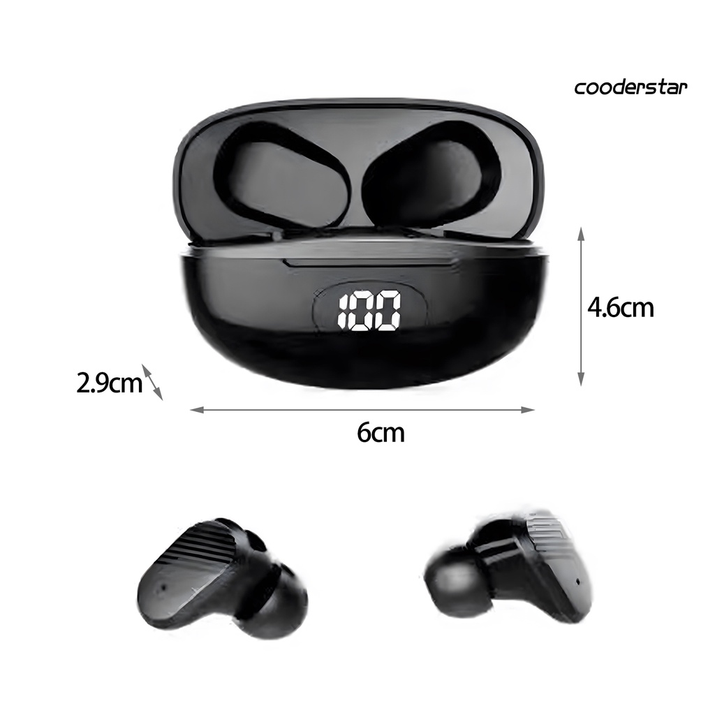 1 Bộ Tai Nghe Không Dây Bluetooth 5.2 Công Suất 5.2 Màn Hình LED Giảm Tiếng Ồn Kiểm Soát Âm Thanh Nổi