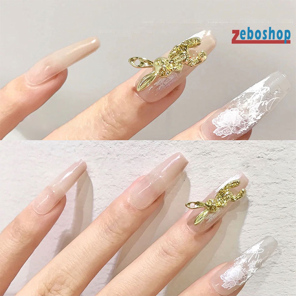 1 Túi Phụ Kiện Trang Trí Móng Tay Nghệ Thuật Nhiều Hình Dạng Không Phai Màu Bằng Hợp Kim AB Cực Quang Dành Cho Bạn Nữ