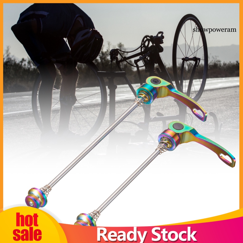 Set 2 Thanh Trục Trước / Sau Siêu Nhẹ Tháo Gỡ Nhanh Cho Xe Đạp Leo Núi