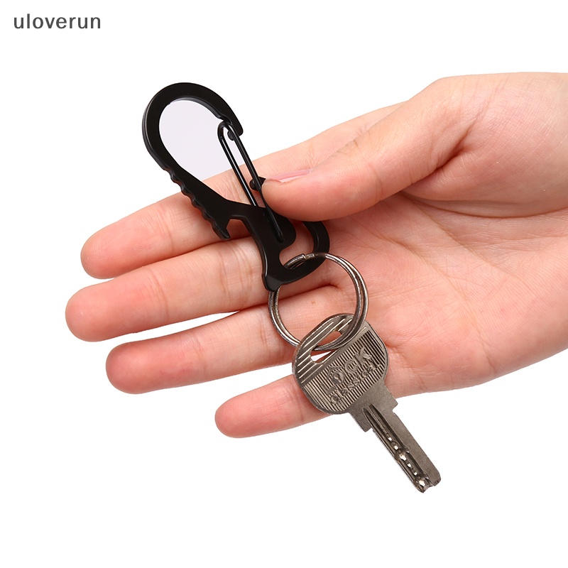 1 Móc Khóa Carabiner Bằng Thép Không Gỉ Tiện Dụng