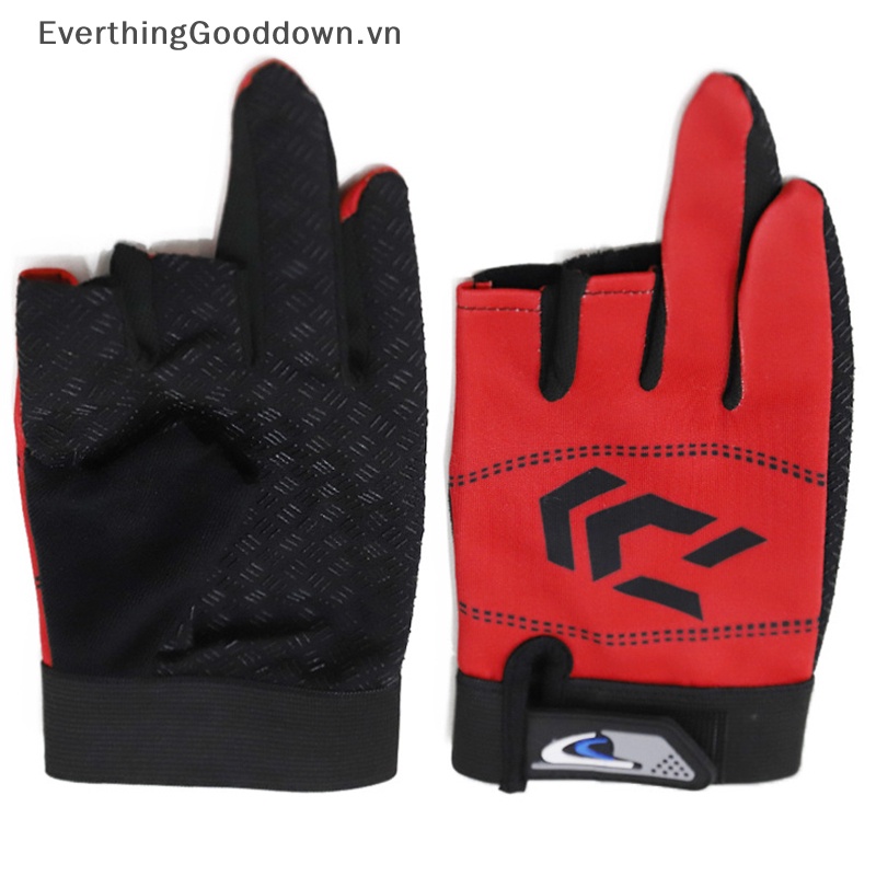 Găng Tay Câu Cá 3 Ngón Chống Trượt Tiện Lợi