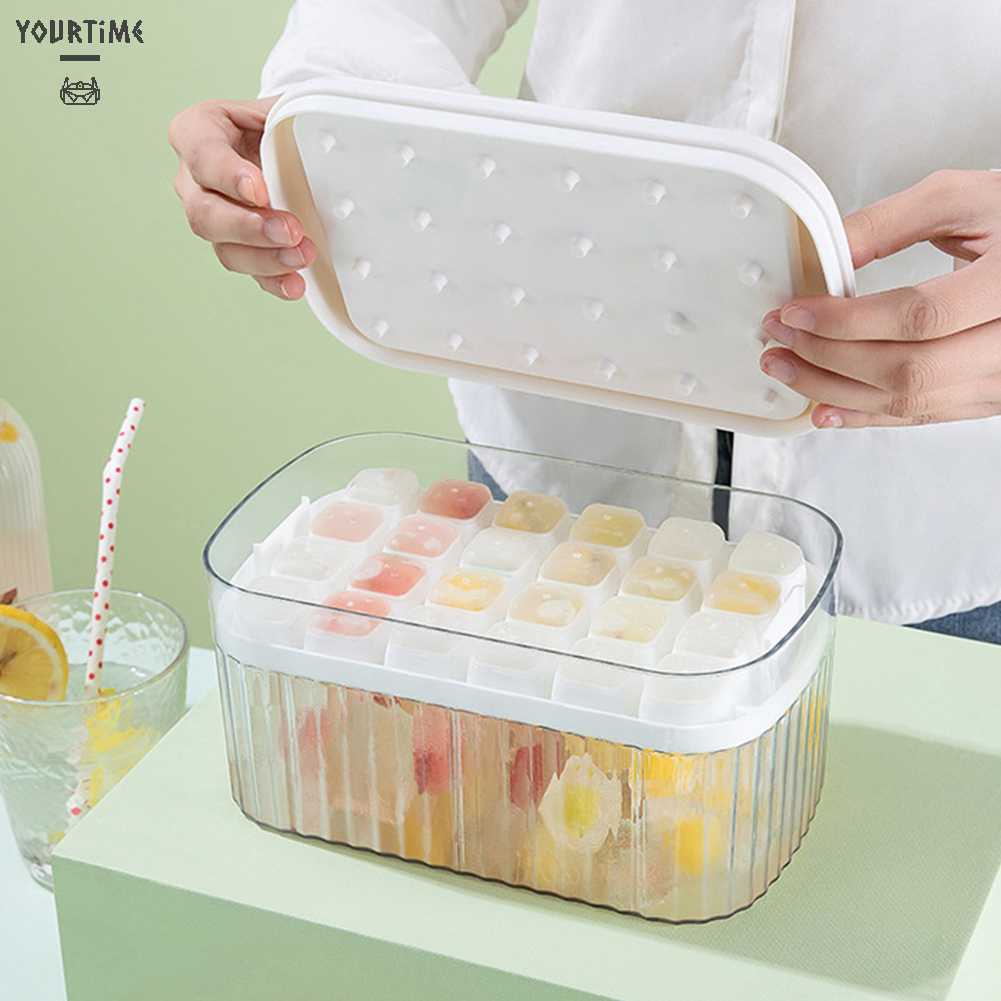 Khuôn Làm Đá Bằng Silicone Cấp Thực Phẩm Sức Chứa Lớn Dùng Cho Bia Cà Phê