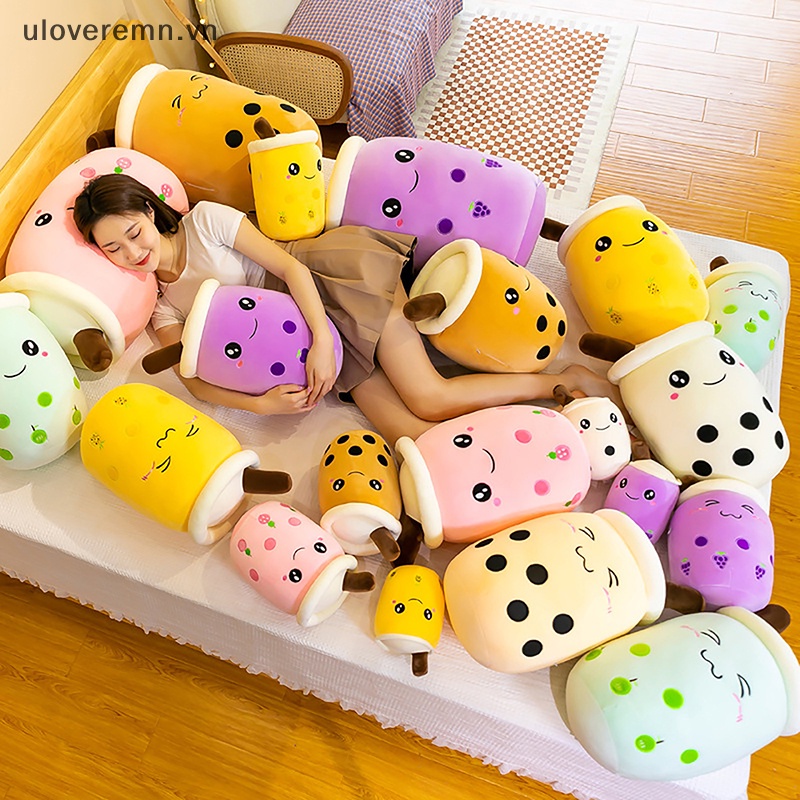 Đồ Chơi Nhồi Bông Hình Ly Trà Sữa Boba Nhồi Bông Mềm Mại Dễ Thương Cho Bé