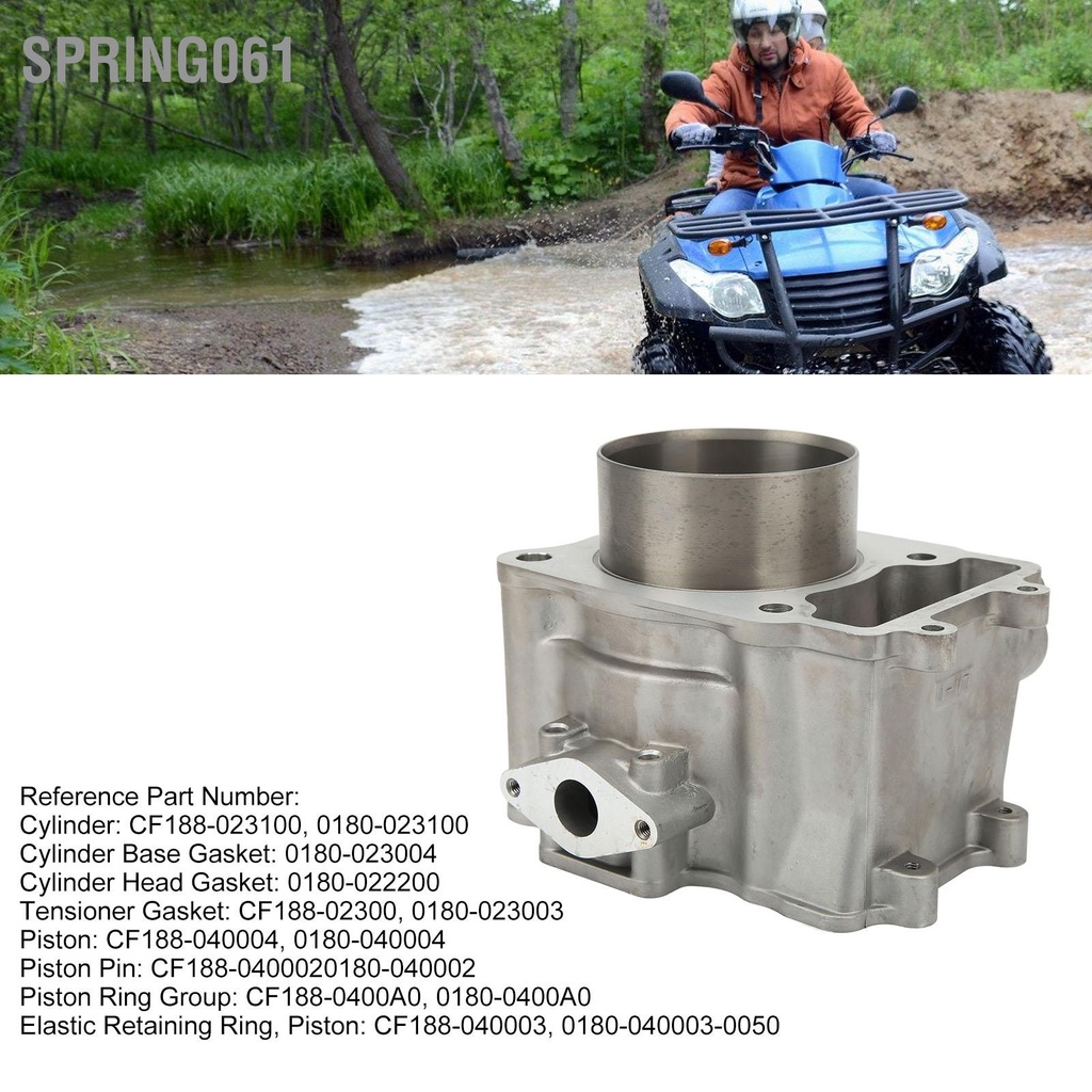 Spring061 Bộ đệm pít-tông xi-lanh 0180‑023100 Thay thế cụm cho CFMoto ATV CF500 CForce X5 2011‑2016