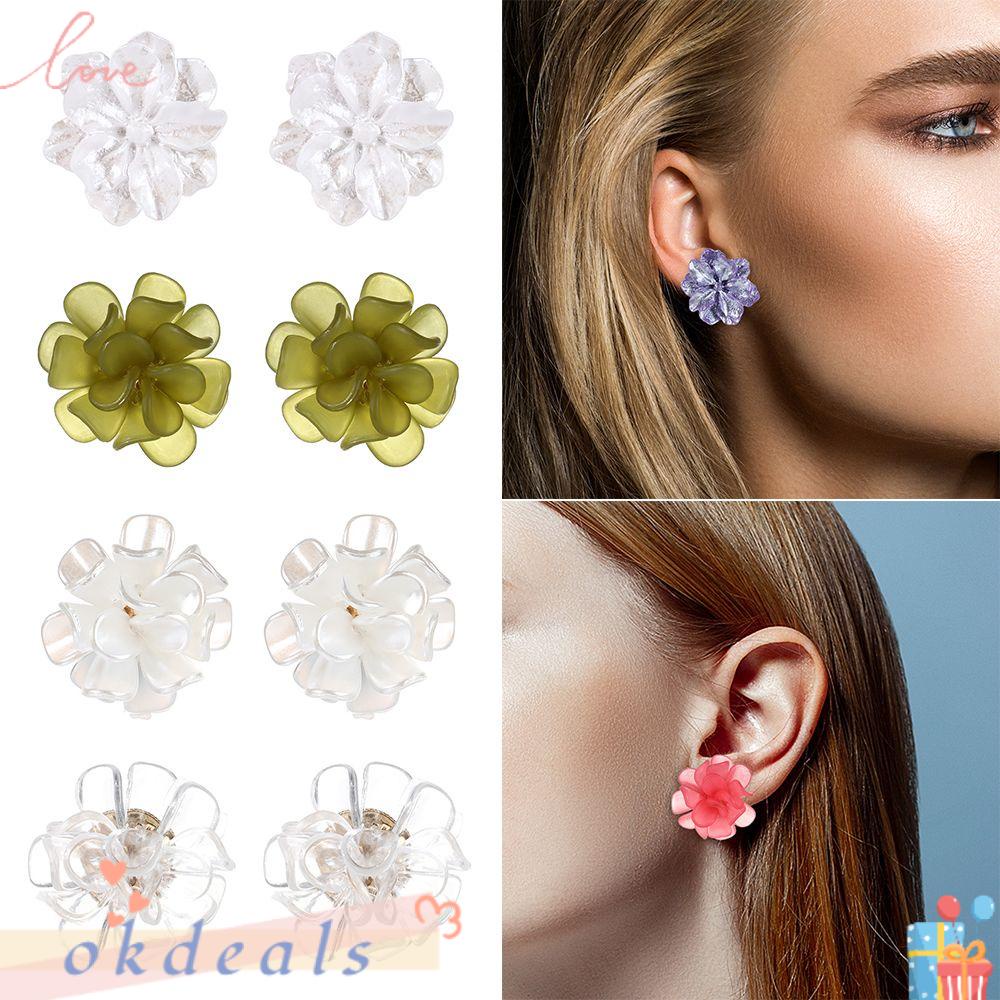 Khuyên Tai Hình Hoa Độc Đáo Cá Tính Hợp Thời Trang