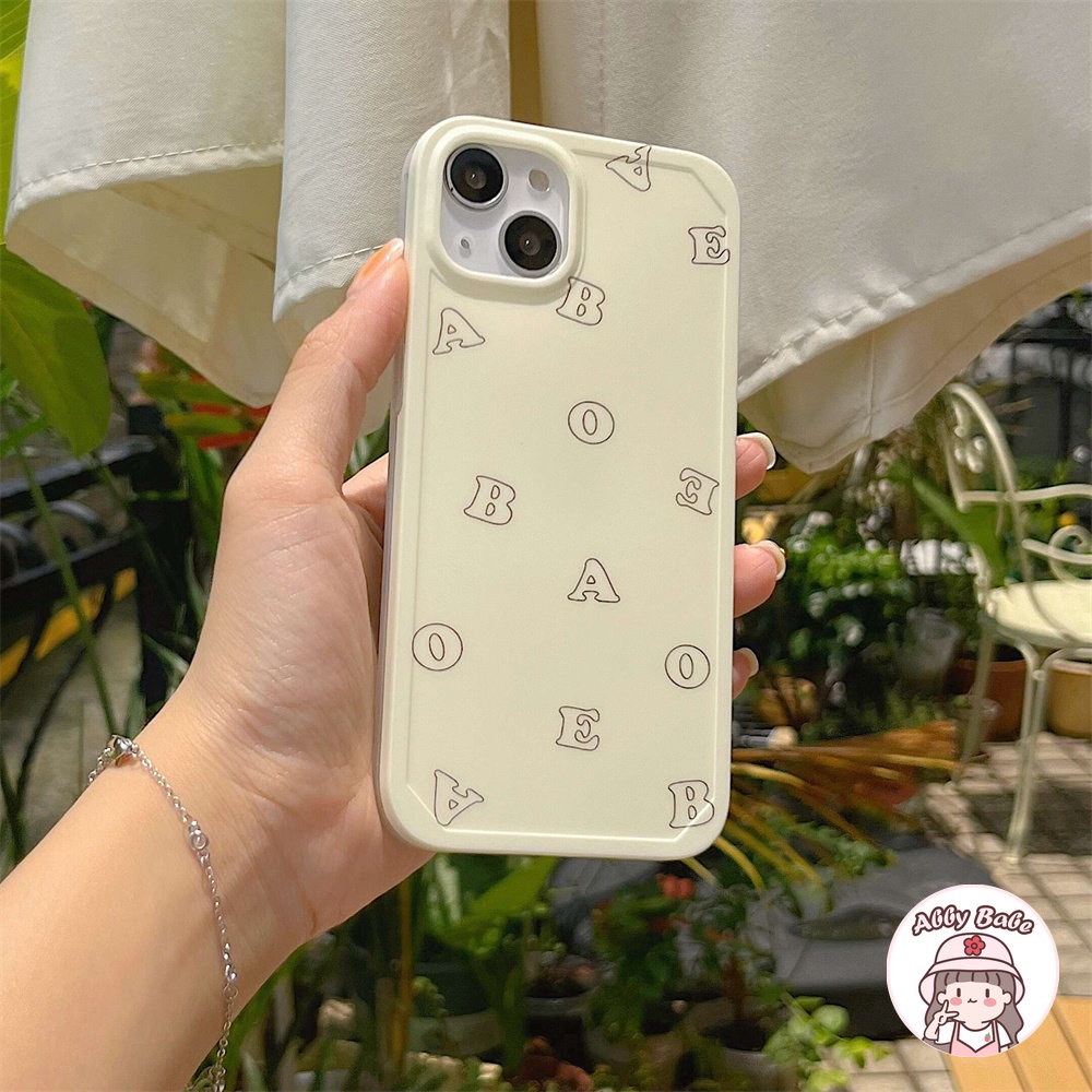 Ốp Điện Thoại Cứng Chống Bụi Màu Vàng Bóng In Chữ Đơn Giản Cho IPhone 14 Pro Max 11