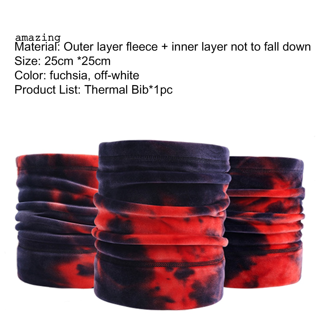 Khăn Choàng Cổ Co Giãn Giữ Ấm In Họa Tiết Màu Gradient Thời Trang