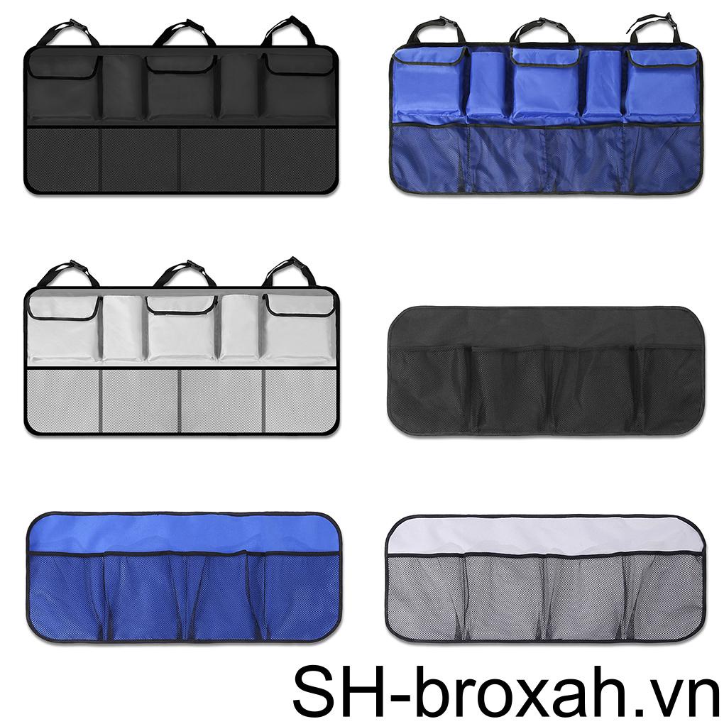 Túi Lưới Đựng Đồ Đa Năng Sức Chứa Lớn Thông Dụng Có Thể Điều Chỉnh Sắp Xếp Gọn Gàng Cho Xe Hơi