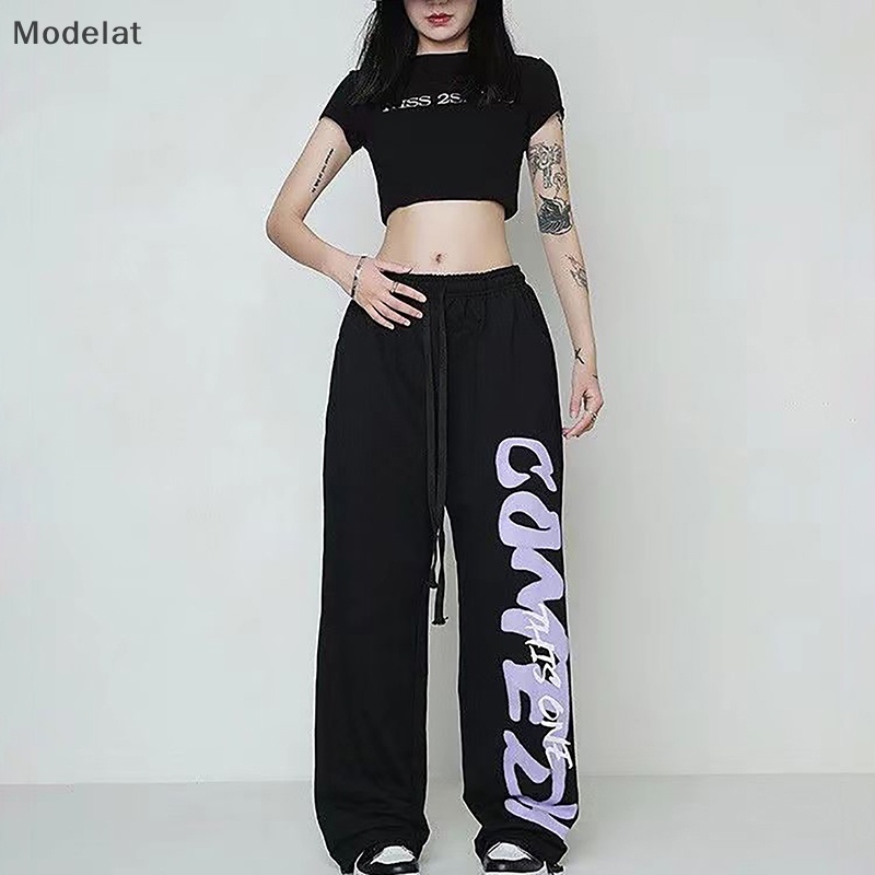 Mfc Quần Harem Dài Tới Mắt Cá Lưng Cao Dáng Rộng Thời Trang Mùa Hè Cho Nữ