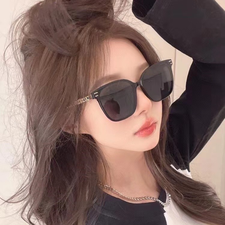 Kính Mát Gọng Vuông Kim Loại Thời Trang Cho Nam Nữ