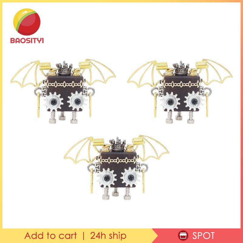 [Baosity 1] Bộ 3 Dụng Cụ Tự Làm Vòng Tay Robot Steampunk Có Móc Khóa