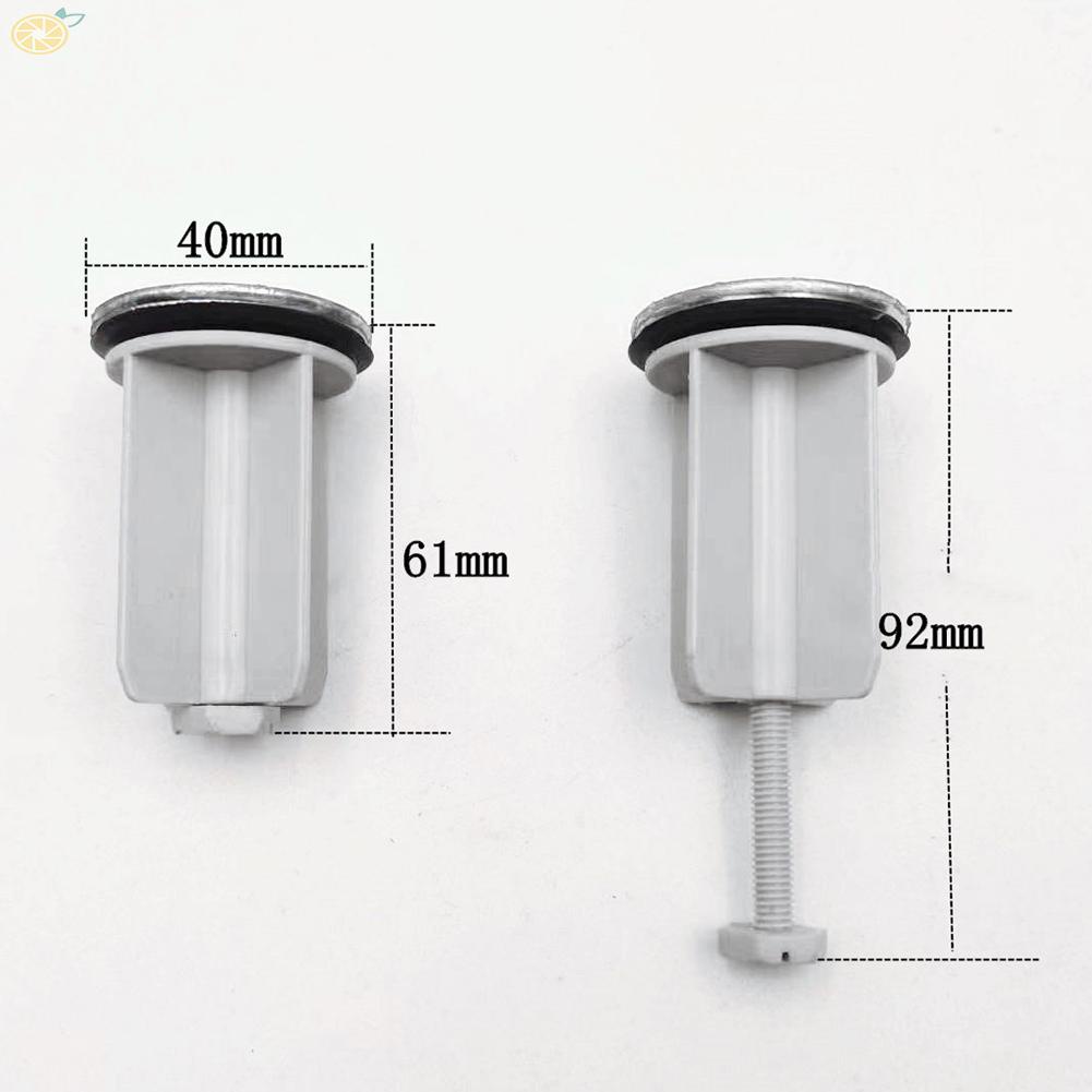 【VARSTR】Universal Fit Grey Copper Bathroom Sink Drain Plug Stopper 40mm Diameter Pop Up Replacement