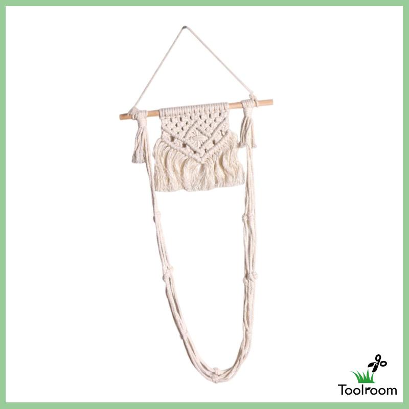 Giá Đỡ Cuộn Giấy Vệ Sinh Bằng Sợi Dệt Thủ Công Tiện Dụng Cho Phòng Khách / Phòng Tắm