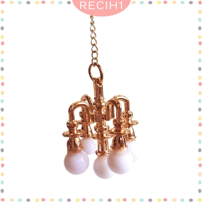 Mô Hình Đèn Trần Mini Tỷ Lệ 1 / 6 1 / 12 Dùng Trang Trí Nhà Búp Bê