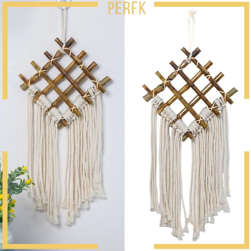 Thảm Dệt Macrame Treo Tường Trang Trí Phong Cách Bohemian
