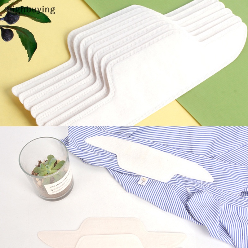 Set 10 Miếng Dán Cổ Áo Chống Bẩn Dùng Một Lần Tiện Dụng