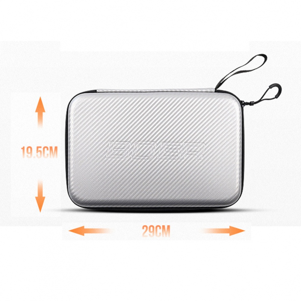 1 Túi Đựng Bóng Bàn Bằng Nhựa EVA Chống Rơi 170g 290x195x50mm