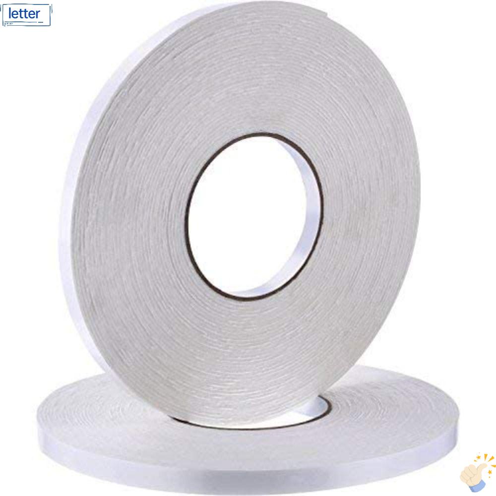 Bộ 2 Cuộn Băng Keo Xốp PE Màu Trắng Dùng Trang Trí Tường DIY