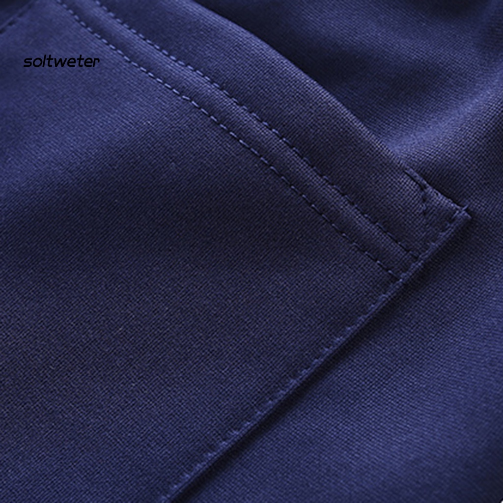 1 Bộ Áo Khoác Nỉ Cổ Đứng Màu Trơn Dây Rút + Quần Thể Thao In Chữ Thời Trang Mùa Thu Năng Động