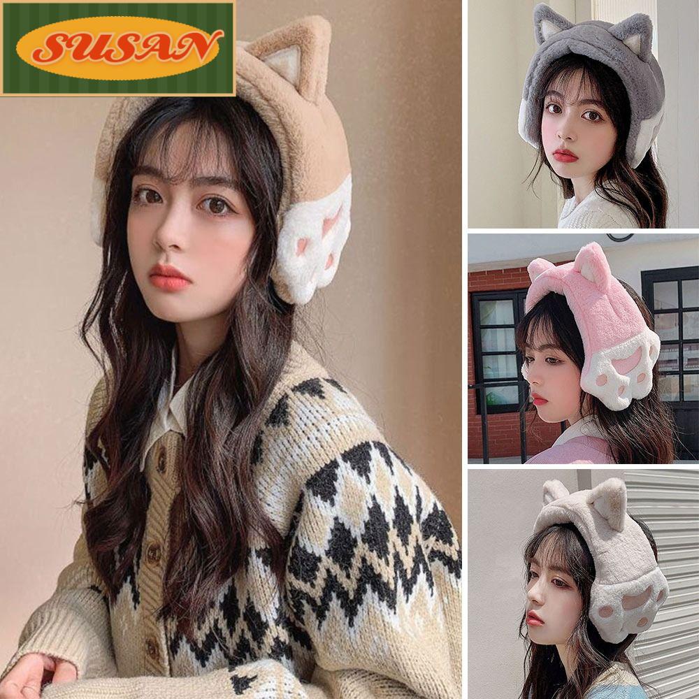 Chụp Tai Bằng Lông Nhung Dễ Thương Xinh Xắn