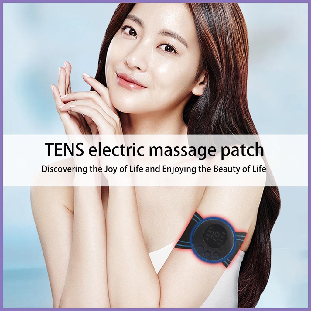 Miếng Dán Xung Điện Mát Xa Cơ Thể Hình Bướm Mini Thông Minh nota2vn nota2vn