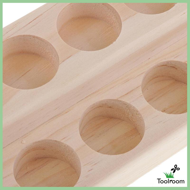 Hộp Gỗ Đựng Lọ Tinh Dầu 11 Ngăn Có Giá Đỡ Trưng Bày