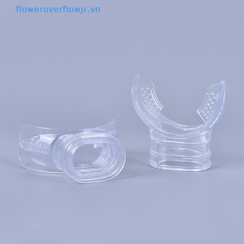 1 Ống Thở Bằng Silicone Trong Suốt Tiện Dụng Cho Bơi Lặn