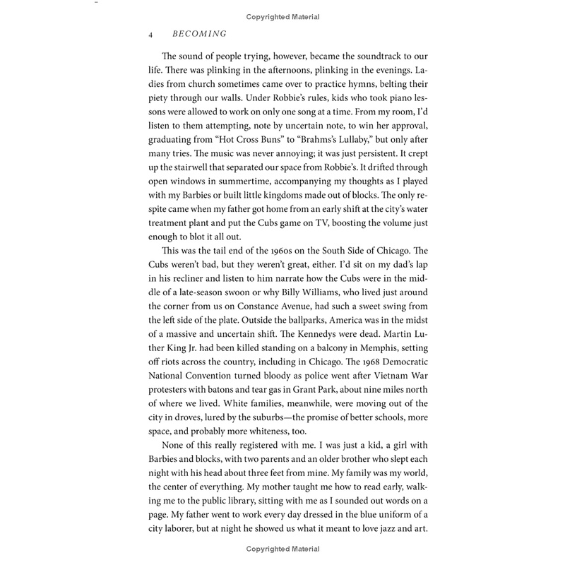 Becoming: The Sunday Times Number One Bestseller