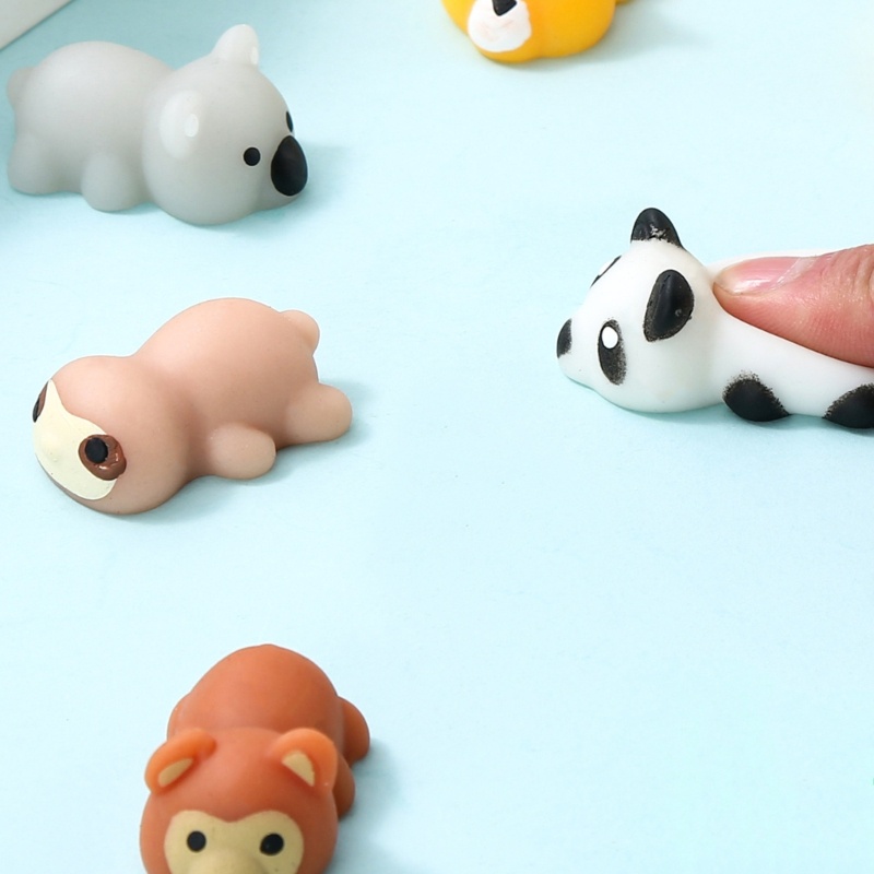 Bộ 24 Bóng Xốp Mềm Đồ Chơi Giảm Căng Thẳng Hình Động Vật Dễ Thương Cho Bé