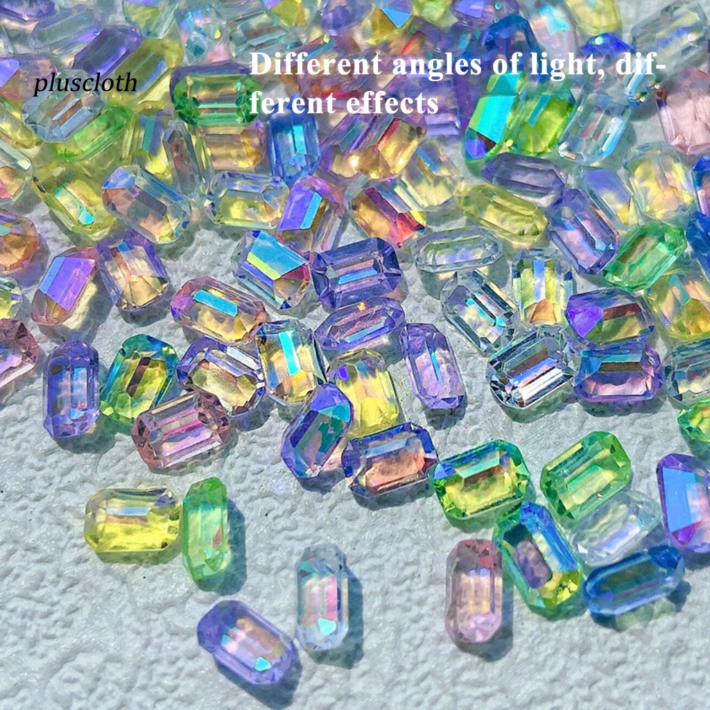 Set 100 Hạt Đá 3D Trang Trí Móng Tay Sau Lưng