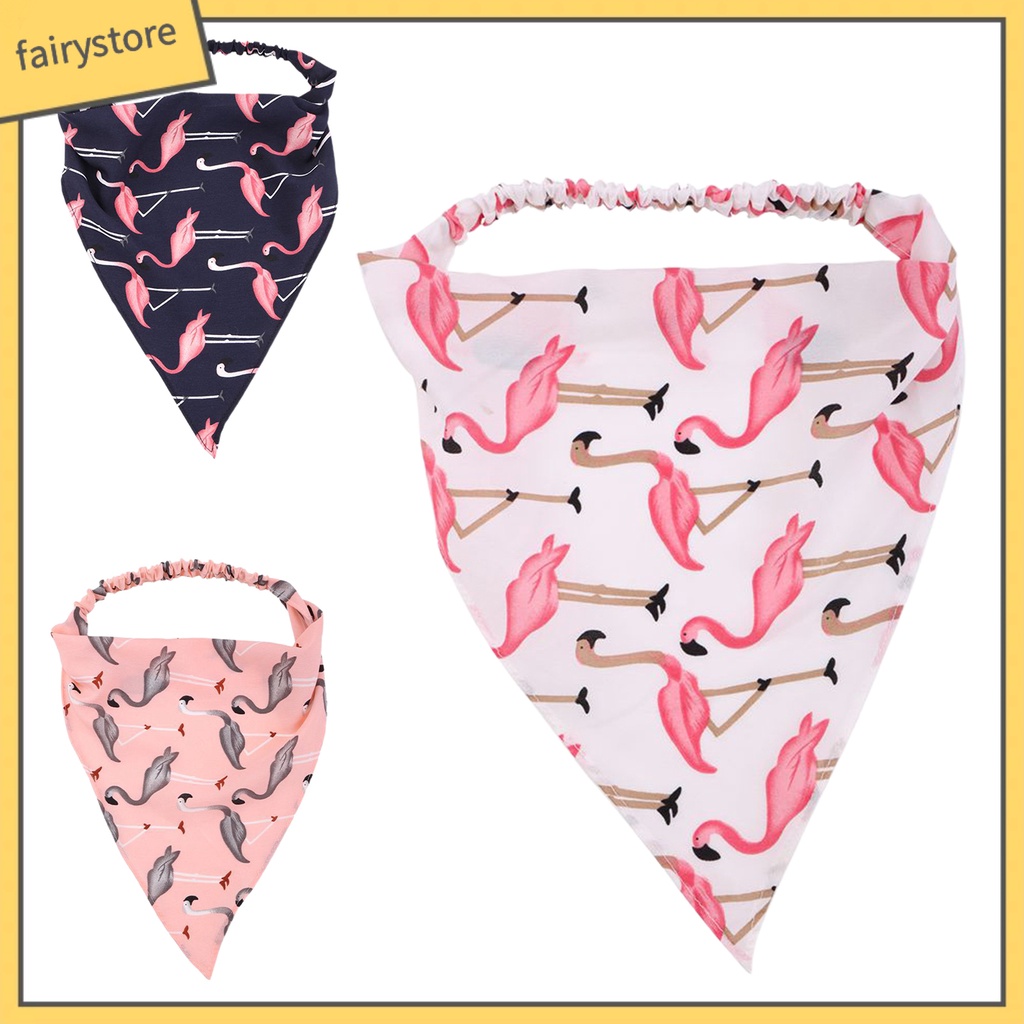 Khăn Choàng Cổ Co Giãn Thoáng Khí In Họa Tiết Hoa / Tam Giác Cổ Điển Cho Nữ