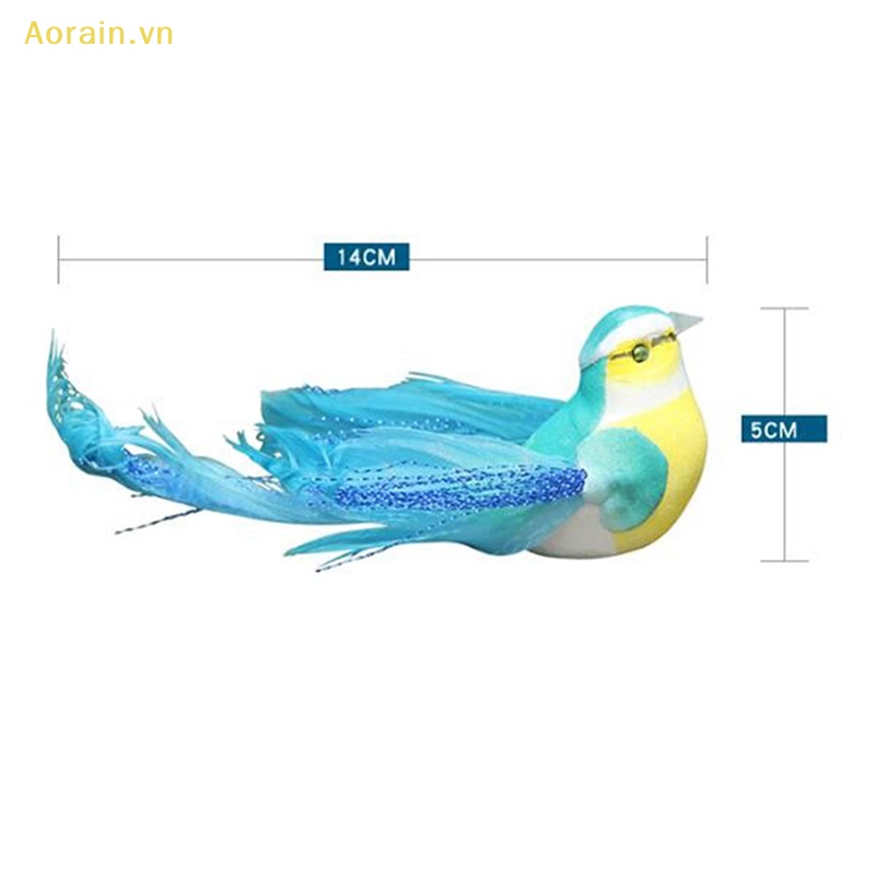 1 Chú Chim Bồ Câu Nhân Tạo mini Bằng Xốp Trang Trí Nhà Cửa / Tiệc Cưới