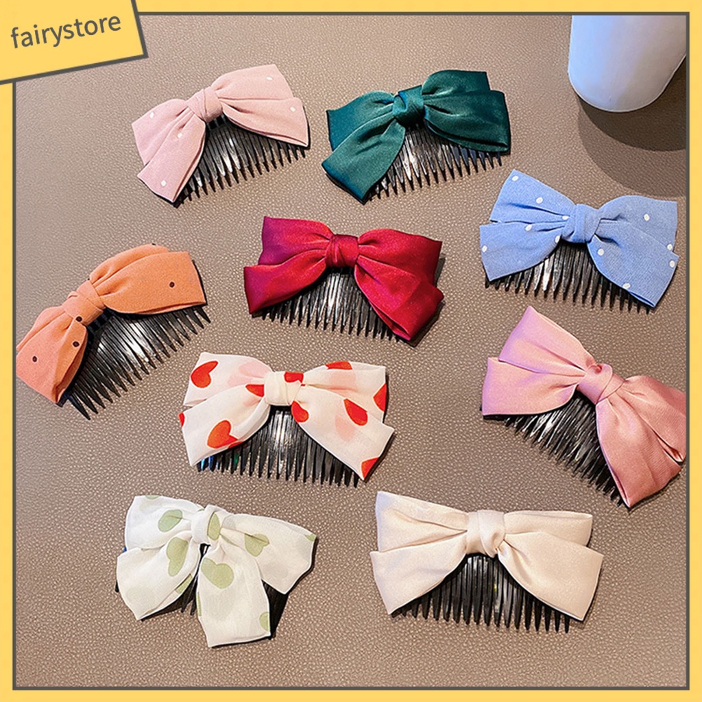 Lược Kẹp Tóc Bằng Acrylic Chống Trượt Không Phai Màu Sắc Sống Động Cho Nữ