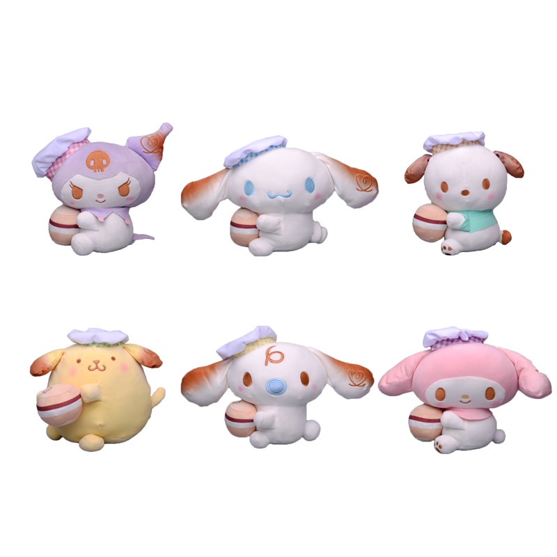 Sanrio Thú Nhồi Bông Hình Cún Kuromi Melody Đáng Yêu