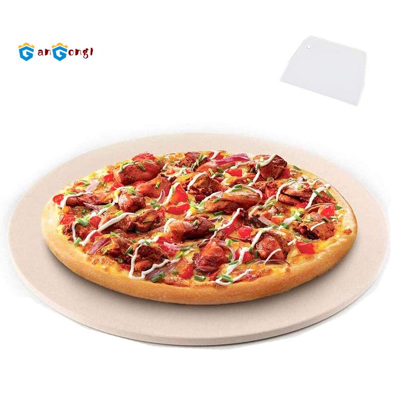 Khay Đá Tròn Nướng Bánh Pizza / Steak / Pizza / Bánh Pizza Tiện Dụng