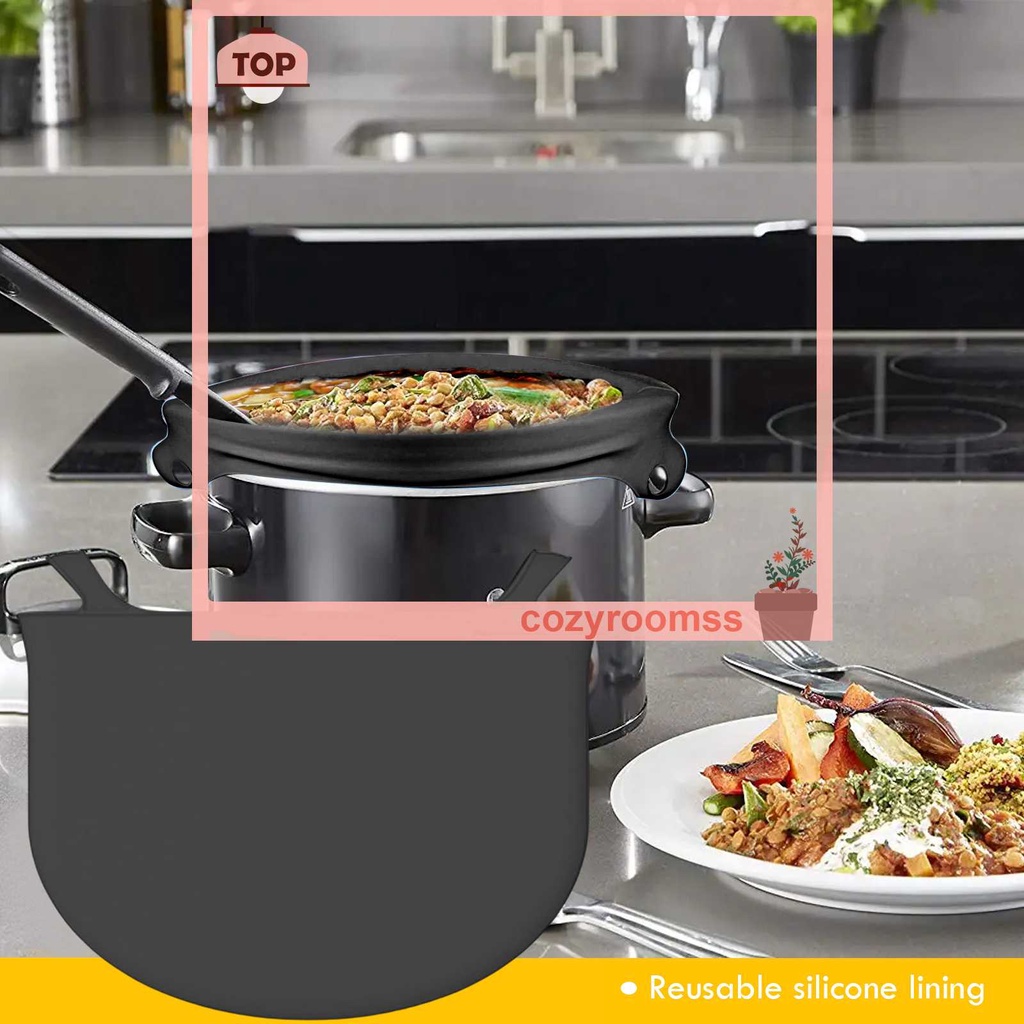 Set 1 / 2 Túi Silicone Đựng Thực Phẩm 6QT 8QT