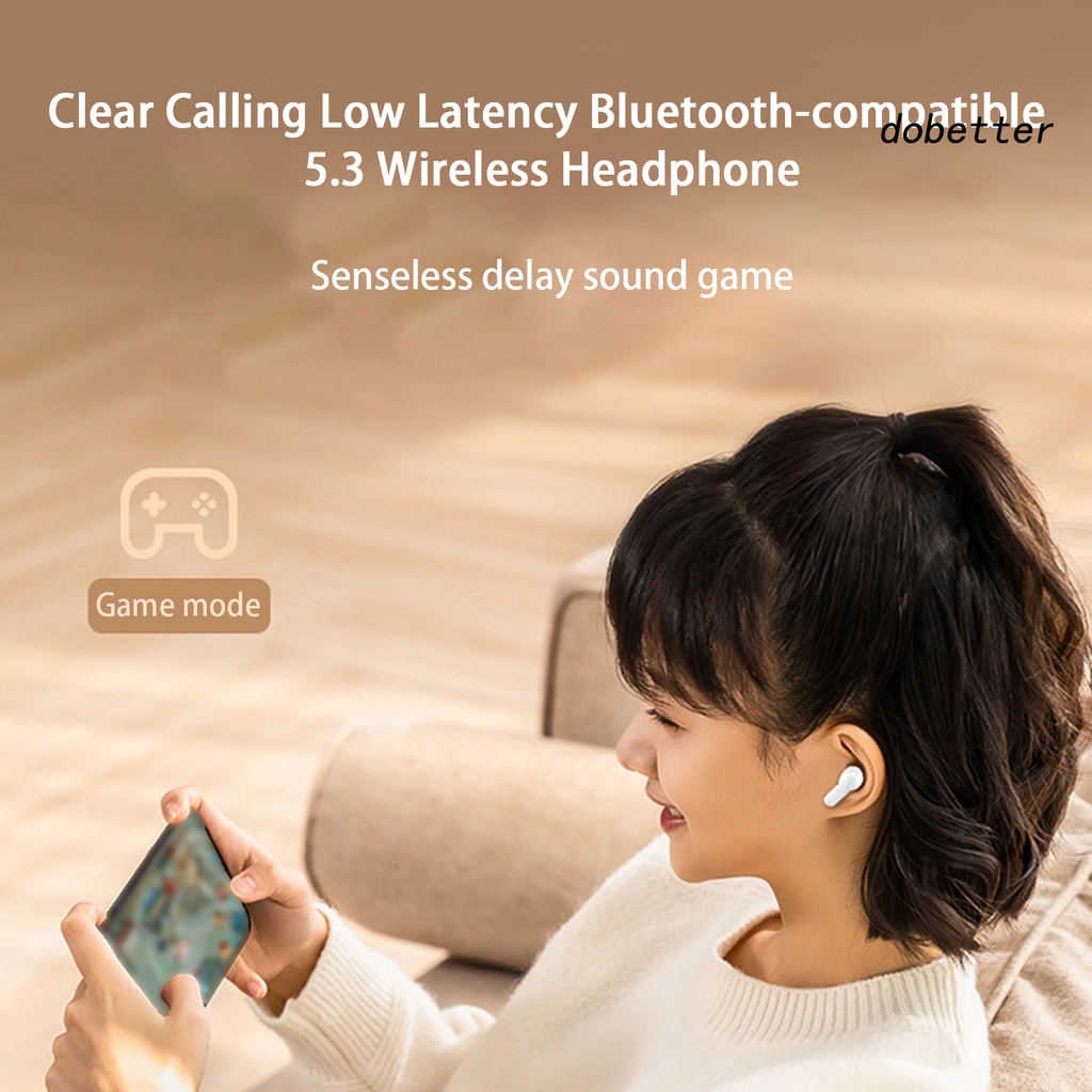 1 Bộ Tai Nghe Nhét Trong Không Dây Bluetooth 5.3 Âm Thanh HiFi Kỹ Thuật Số Dễ Thương