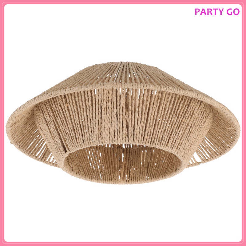 Chụp Đèn Treo Trần Nhà Kiểu Dệt Phong Cách Vintage