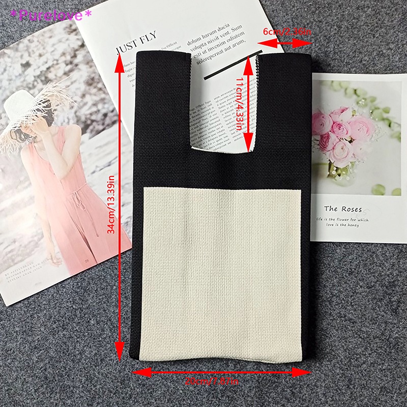 Túi Xách Dệt Kim Siêu Nhẹ Phong Cách Thời Trang Nhật Bản Dành Cho Nữ Mới