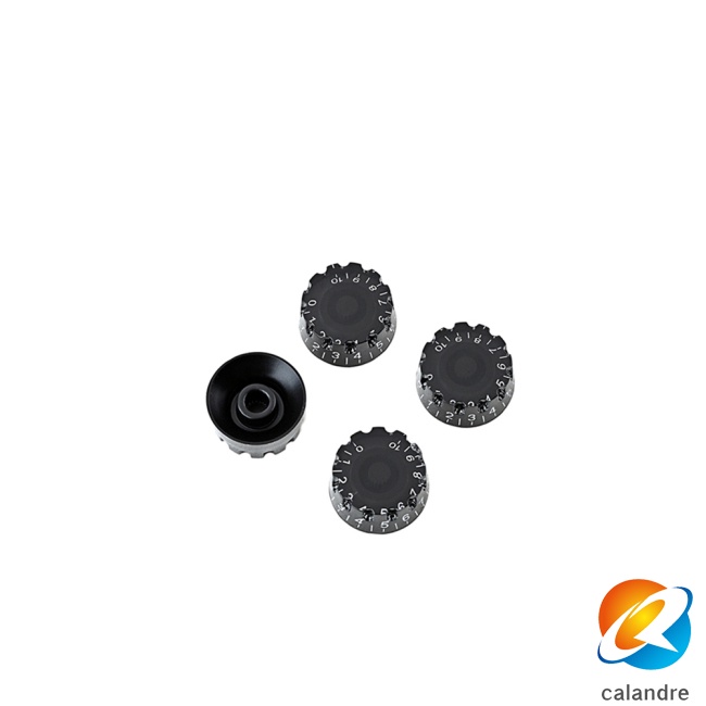 Set 4 Núm Vặn Điều Khiển Bằng Acrylic Thay Thế Cho Đàn Guitar Điện