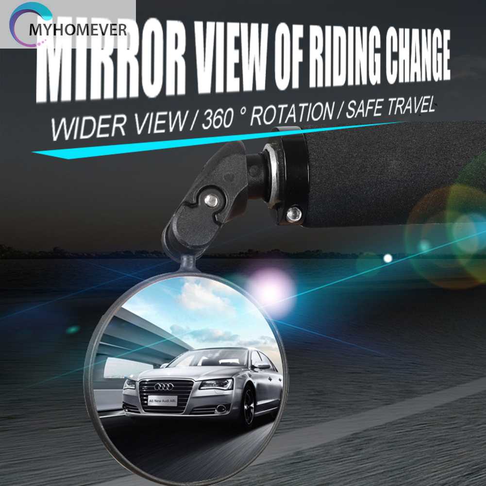 Gương Chiếu Hậu Phản Quang Gắn Tay Lái Xe Đạp MTB Gấp Gọn Tiện Lợi