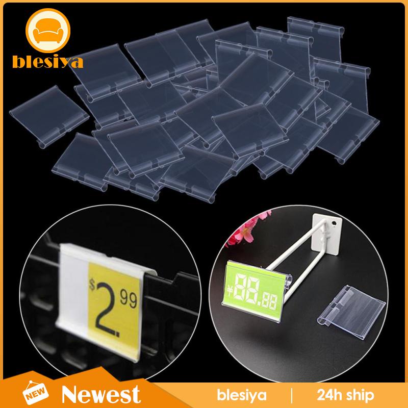 [Bresiya] Bộ 2 Giá Đỡ Nhãn Màu Trong Suốt Kích Thước 60x42mm