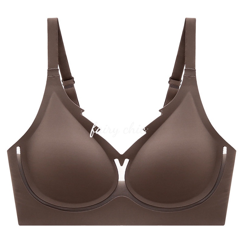 Áo Lót Không Gọng Không Đường May Có Mút Đệm Nâng Ngực Thiết Kế Thoải Mái Quyến Rũ