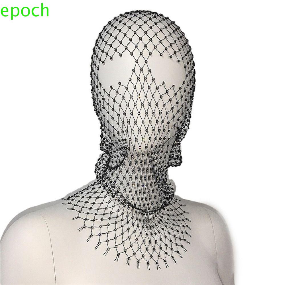 Epoch Mũ Trùm Đầu Che Mặt Phối Lưới Co Giãn Trang Trí Tiệc Cưới
