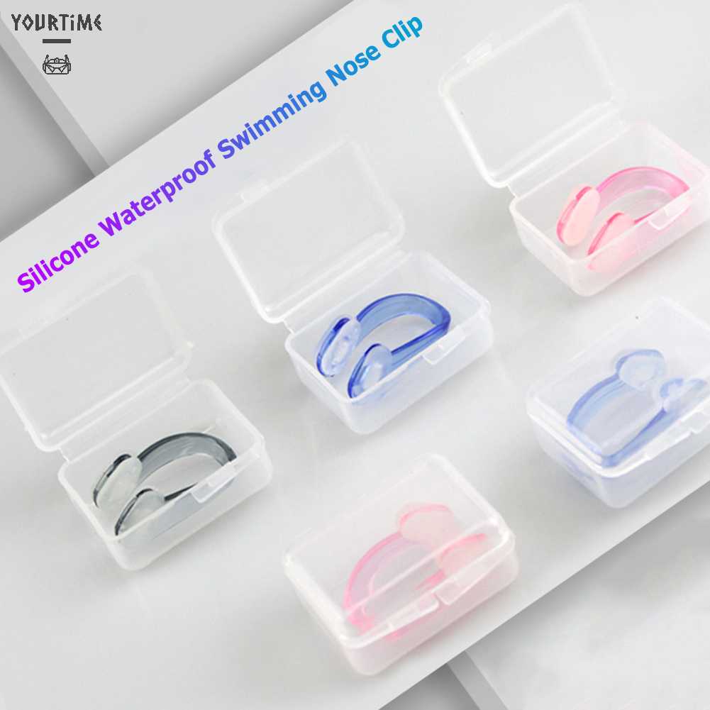 Kẹp Mũi Bằng Silicon Mềm Thoải Mái Tiện Dụng Khi Đi Bơi / Lướt Sóng