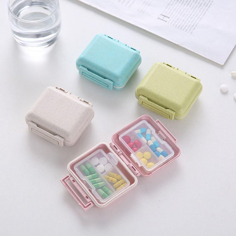 SOFTNESS Hộp Đựng Thuốc Tiện Lợi Khi Đi Du Lịch