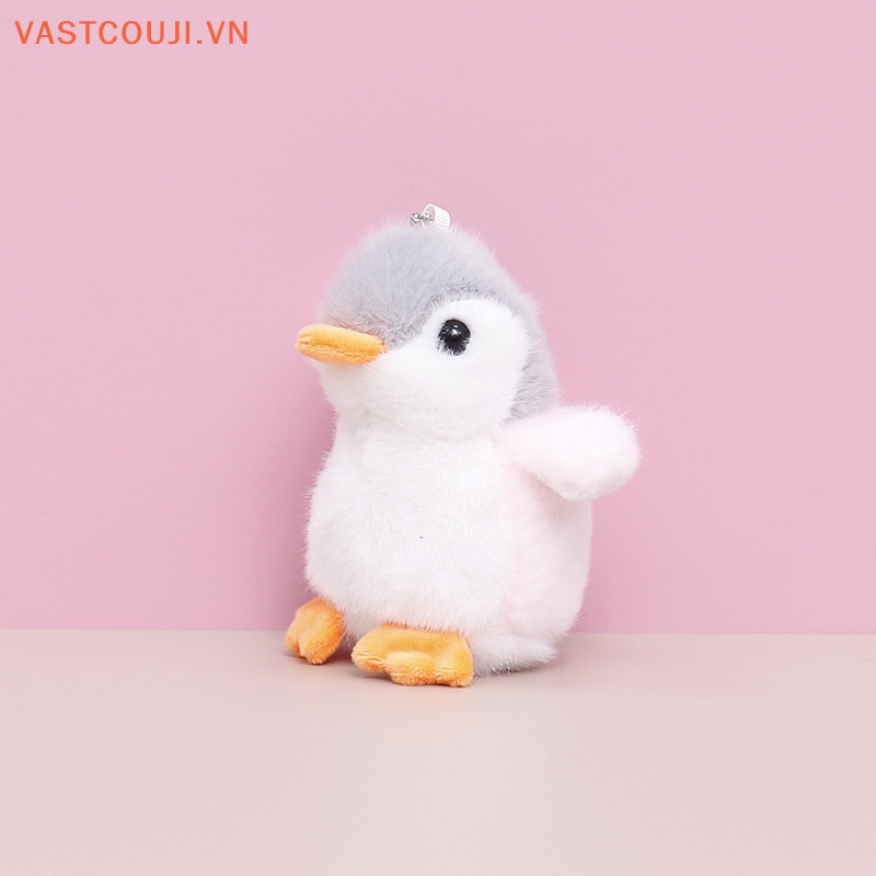 Móc Khóa Hình Chim Cánh Cụt Nhồi Bông Đáng Yêu