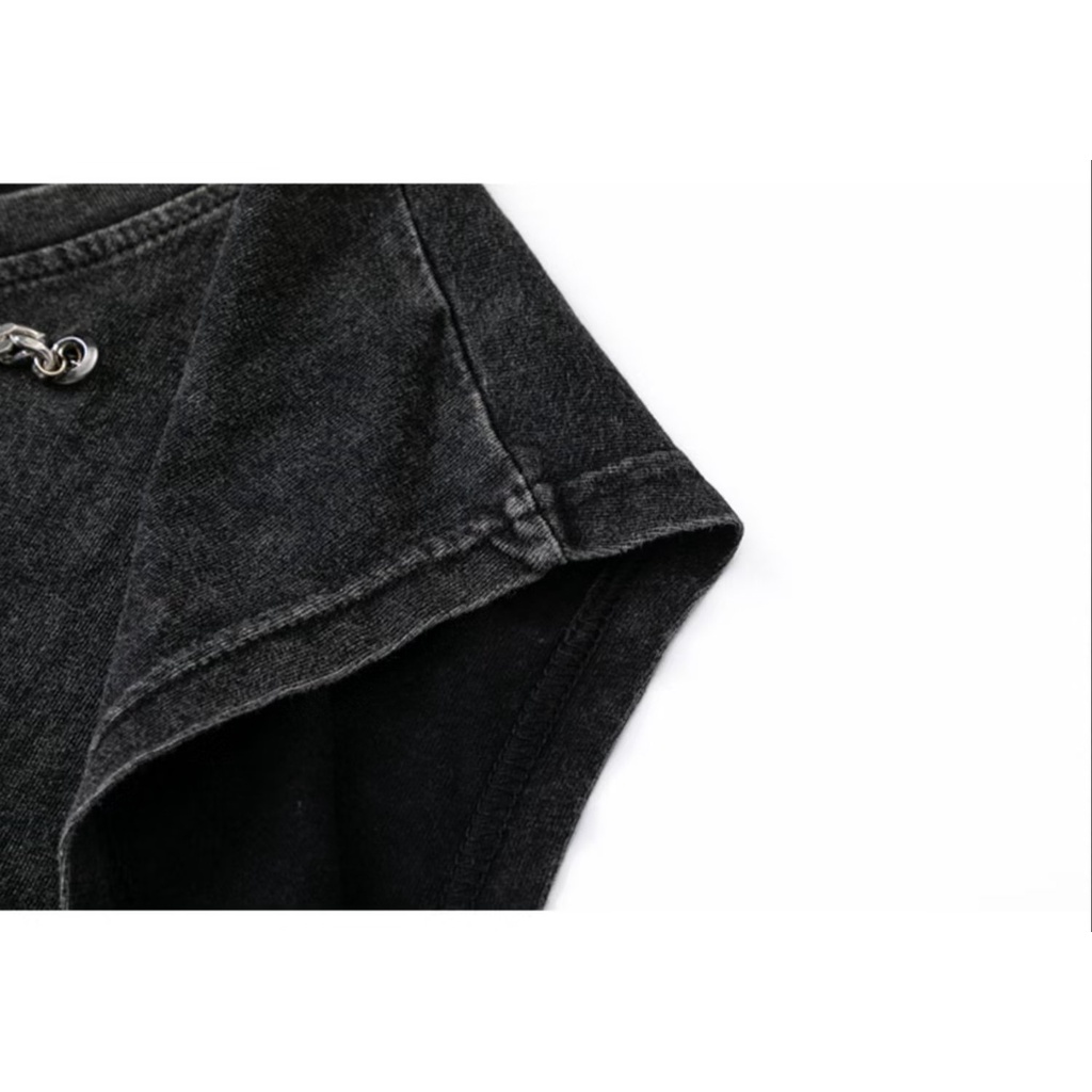 Áo Ba Lỗ Cotton In Nhân Vật Hoạt Hình Chất Lượng Cao Phong Cách Hip Hop Đường Phố Cho Nam Nữ