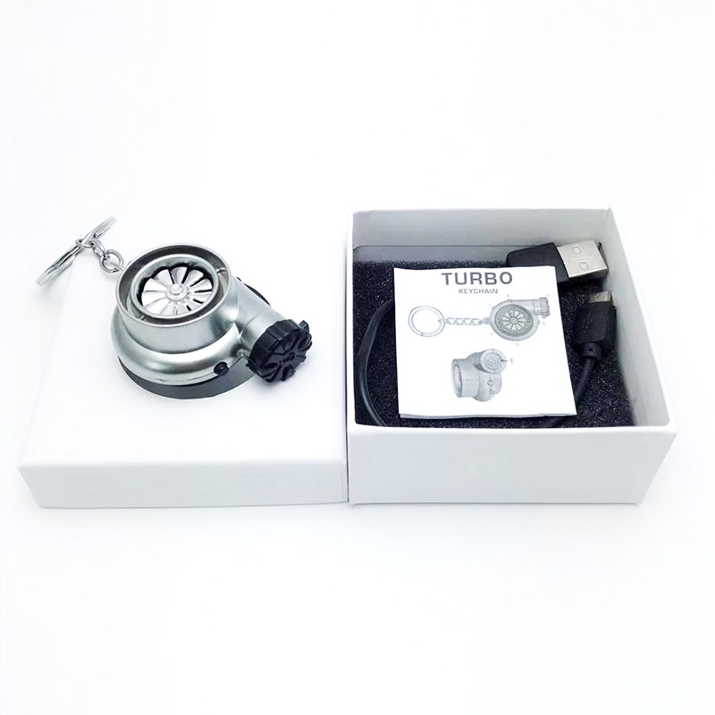 Zr Móc Khóa Xe Hơi Có Đèn Sạc usb Bằng Kim Loại